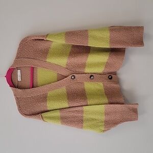 Together Tan and Yellow Cardigan